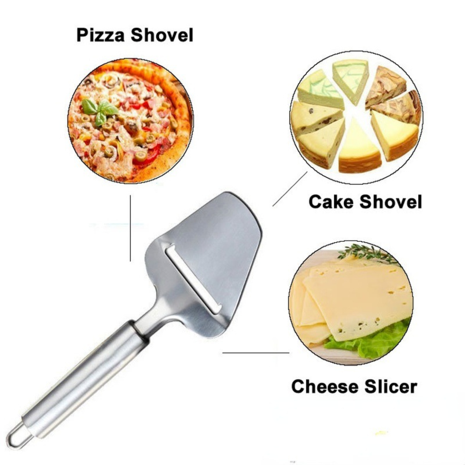 Stainless Steel Cheese Cutter 2