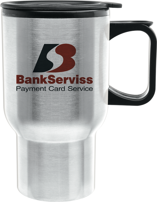14 oz. Touring Travel Mug - Laser Etched