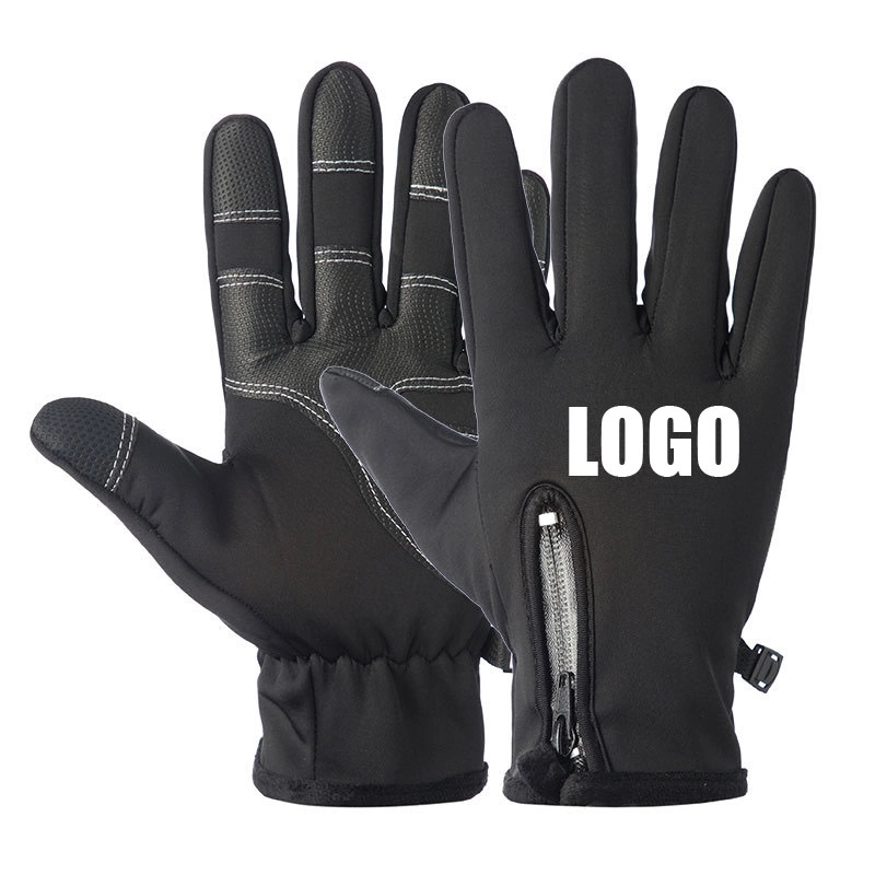Custom Touch Screen Gloves for Men Skiing and Outdoor Work 4