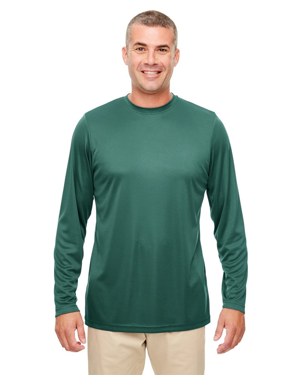 Men's Cool & Dry Sport Performance Long Sleeve T-Shirt - 8622 15