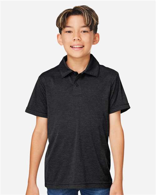 Youth Zone Sonic Heather Performance Polo - TT51HY 43
