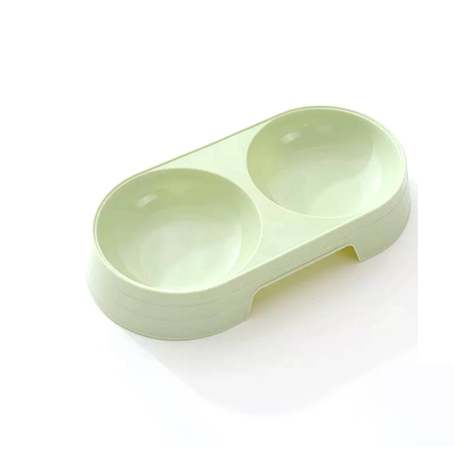 Plastic Pet Food Double Bowl 8