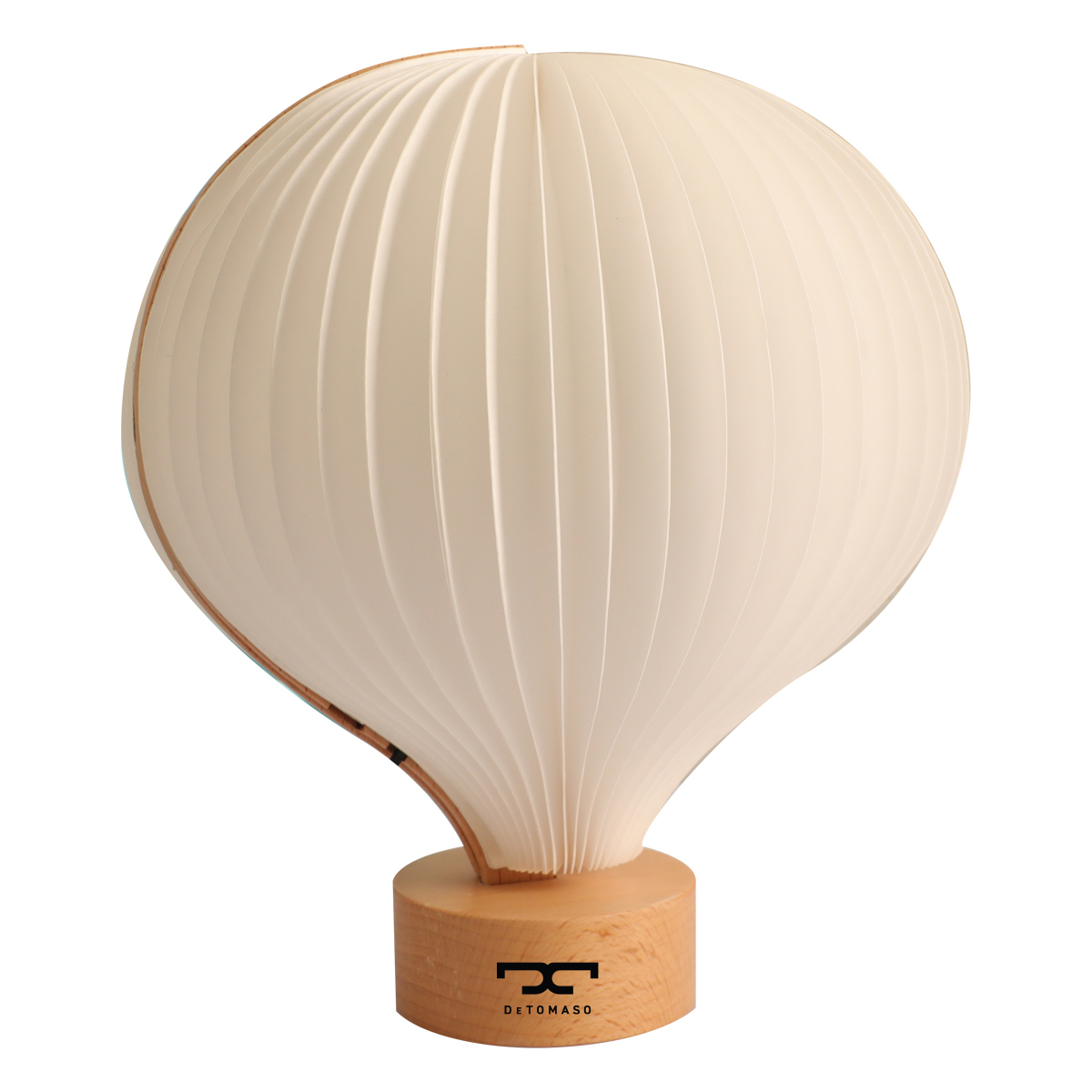 360 Degree Foldable Hot Air Balloon Paper Lamp with Built In 1200mAh Rechargeable Battery 14