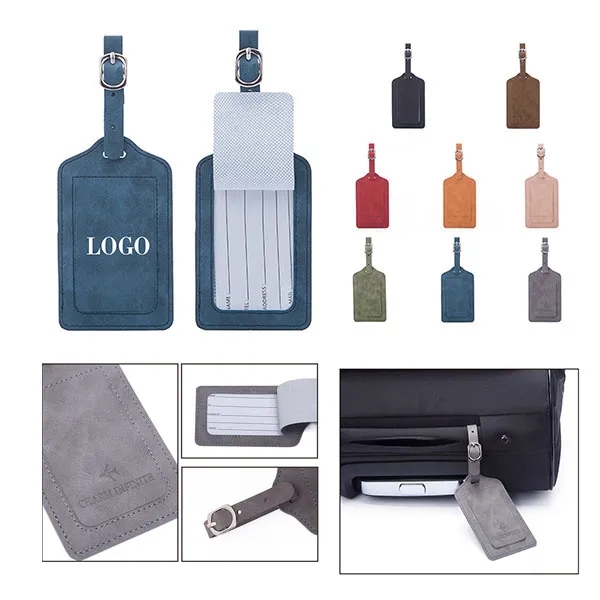 PU Leahter Luggage Tag 4