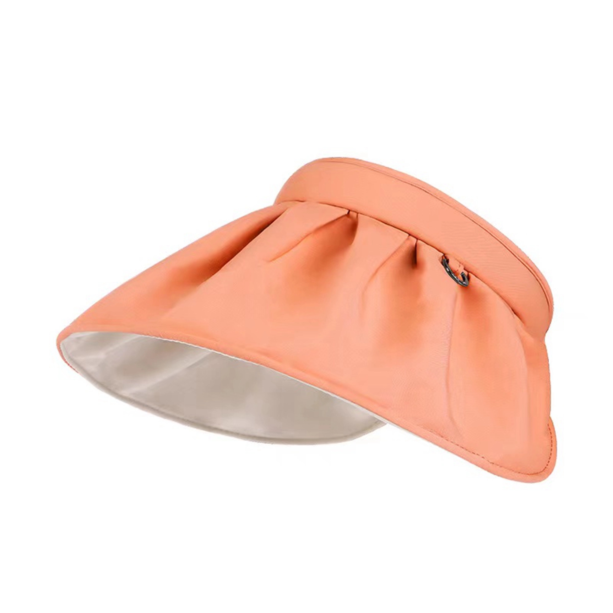 2 In 1 Hairpin Wide Brim Sun Rain Proof Hat 2