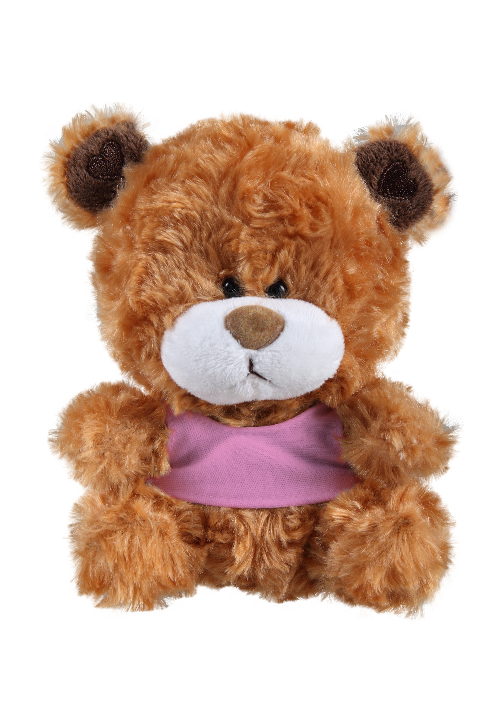 Soft Plush Mocha Qbear with Tank top 23