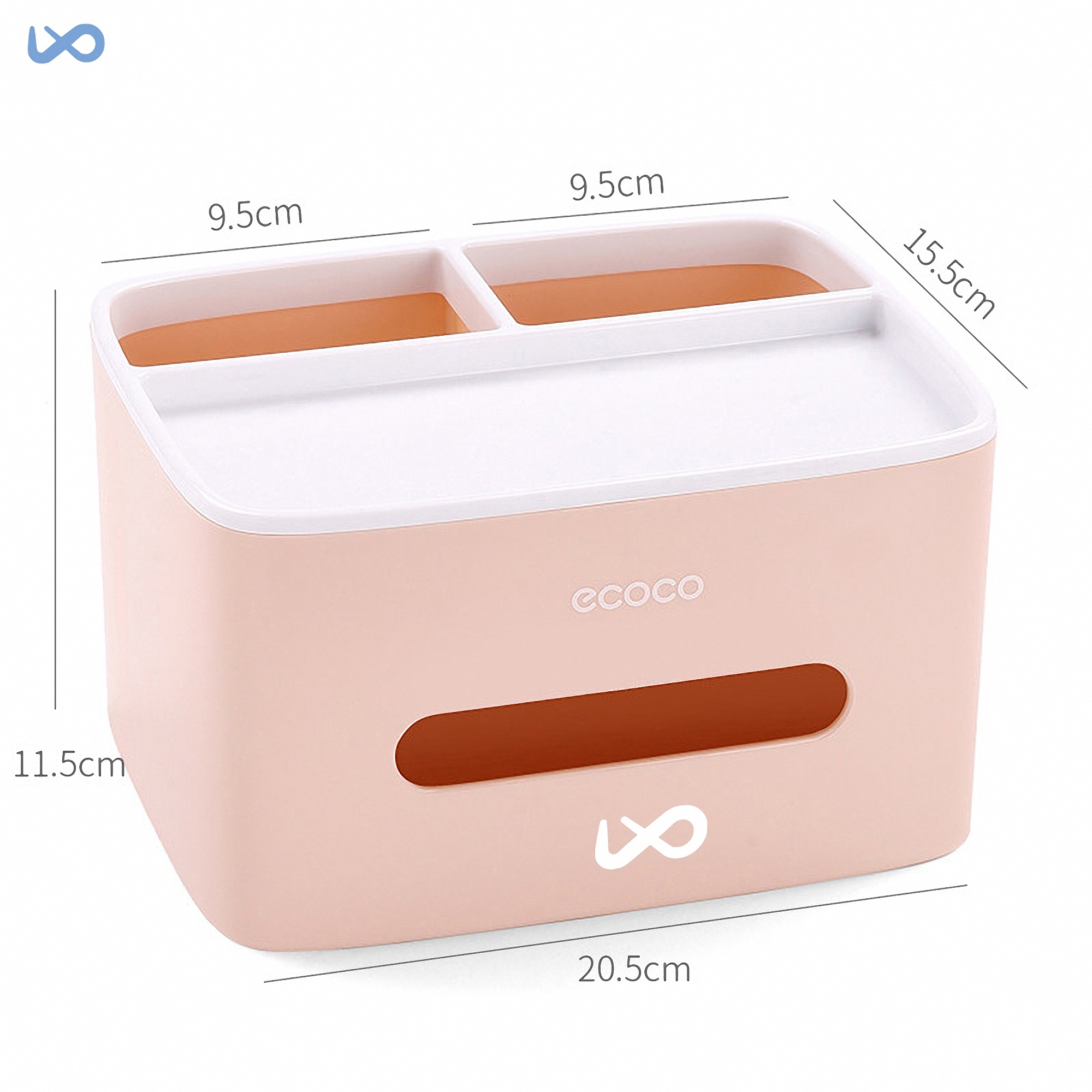 Desktop Tissue Dispenser and Organizer 4