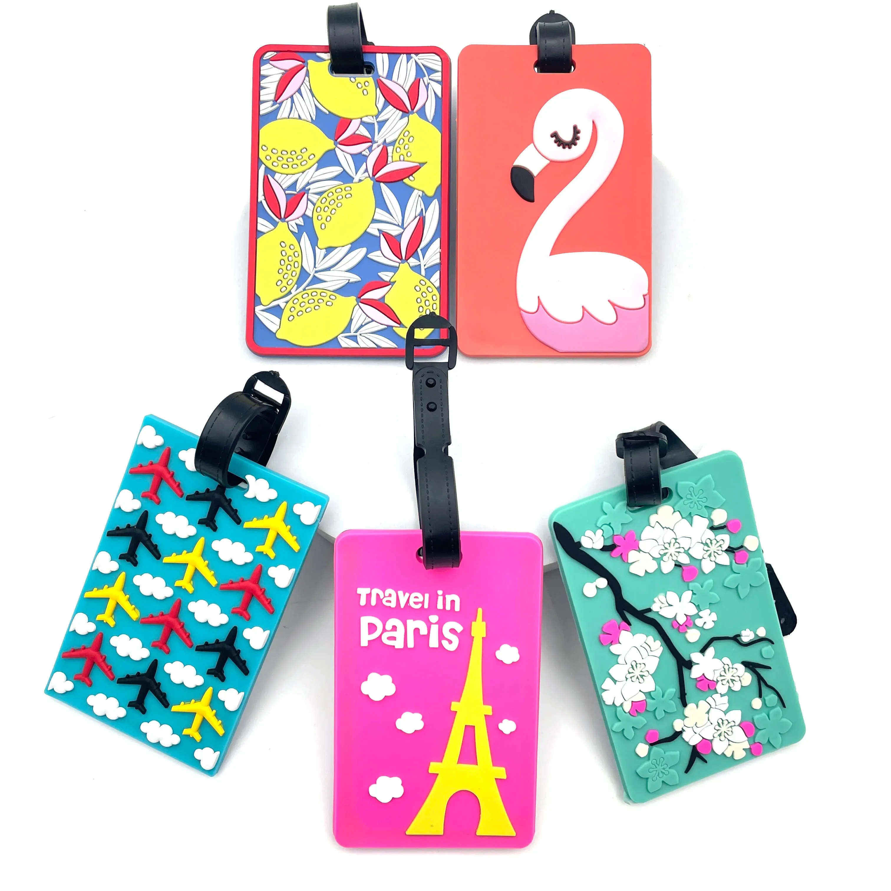 Silicone Luggage Tag Holders 3