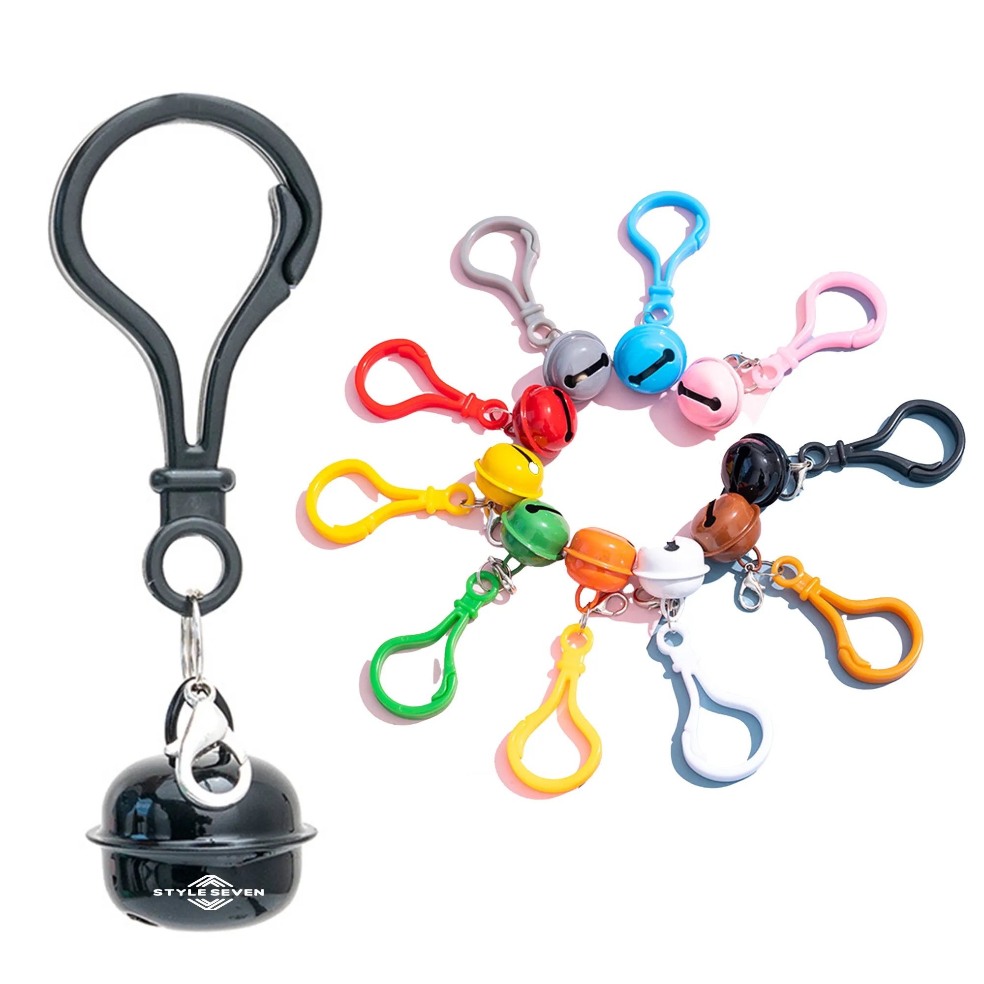 Colored Bell Keychain 2
