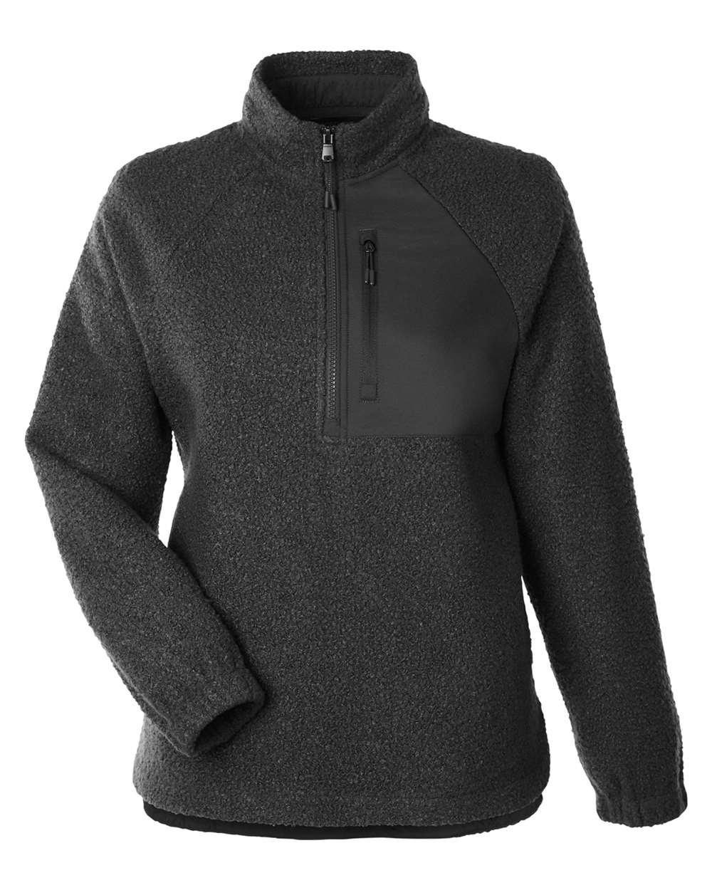 Women's Aura Sweater Fleece Quarter-Zip Pullover - NE713W 2