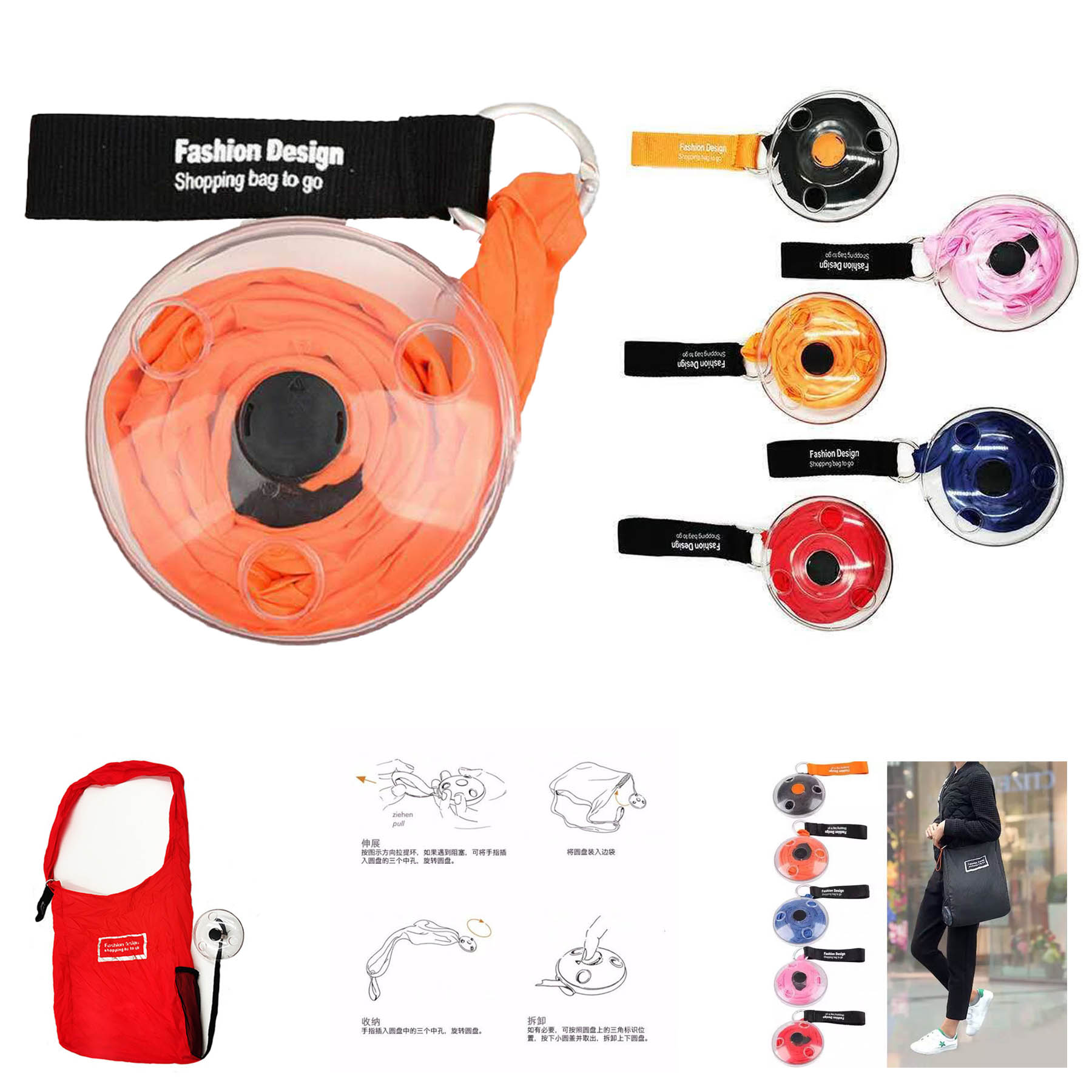 Folding Telescopic Storage Bag 2