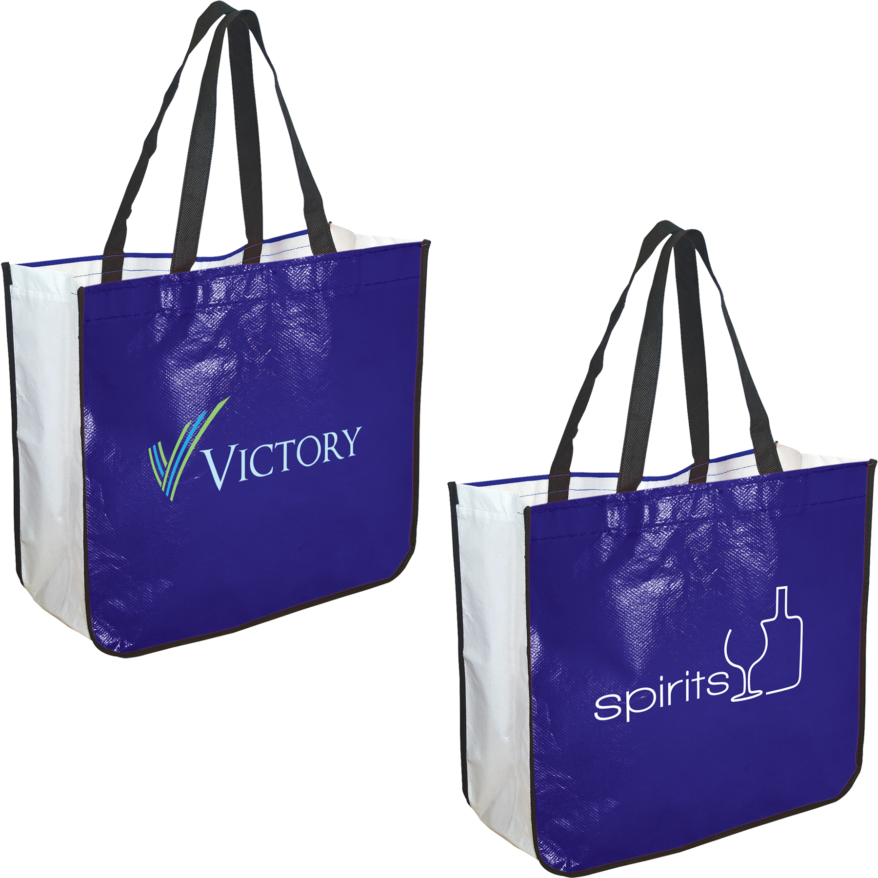 Extra Large Laminated Shopping Tote Bag 11