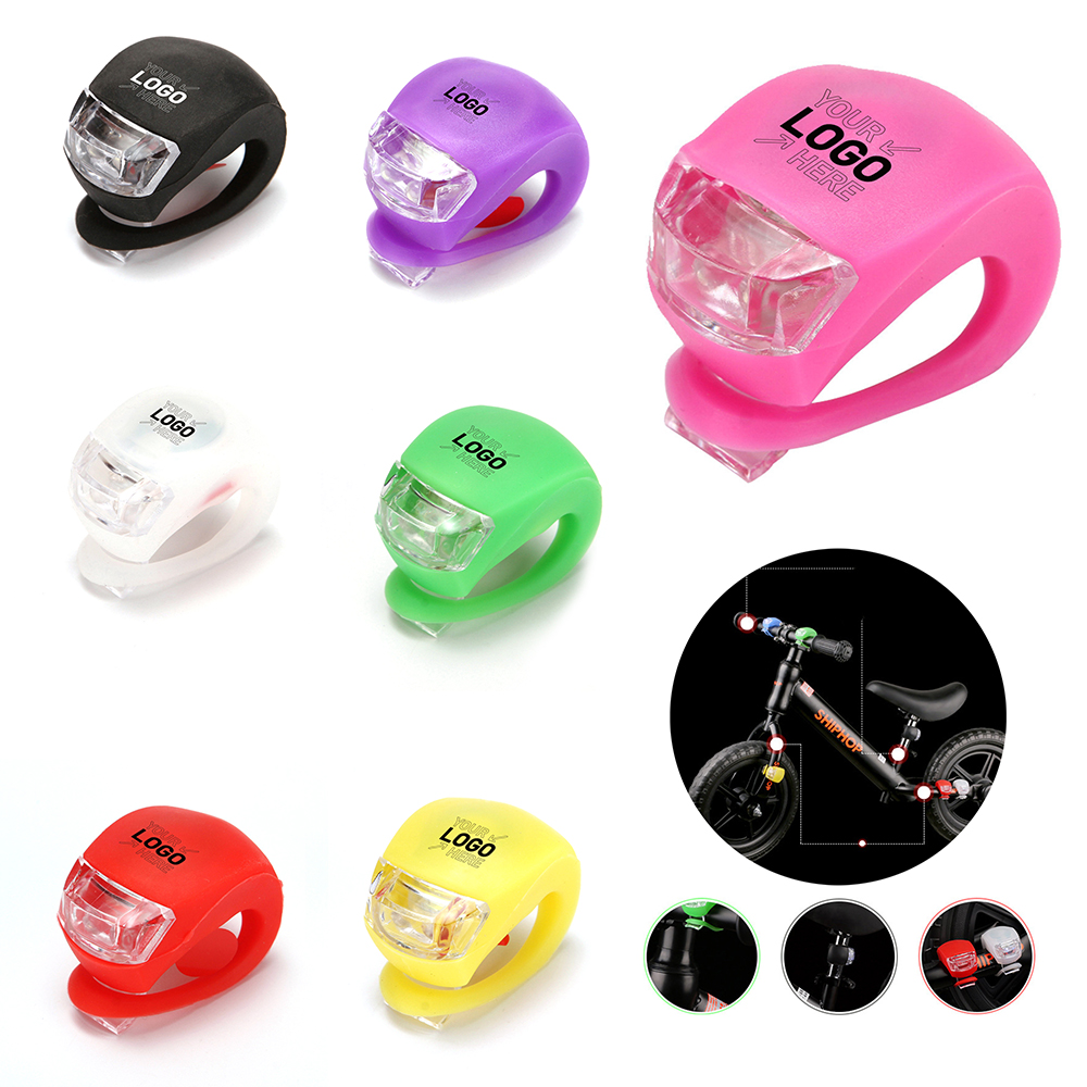 Silicone LED Bike Light Set 10