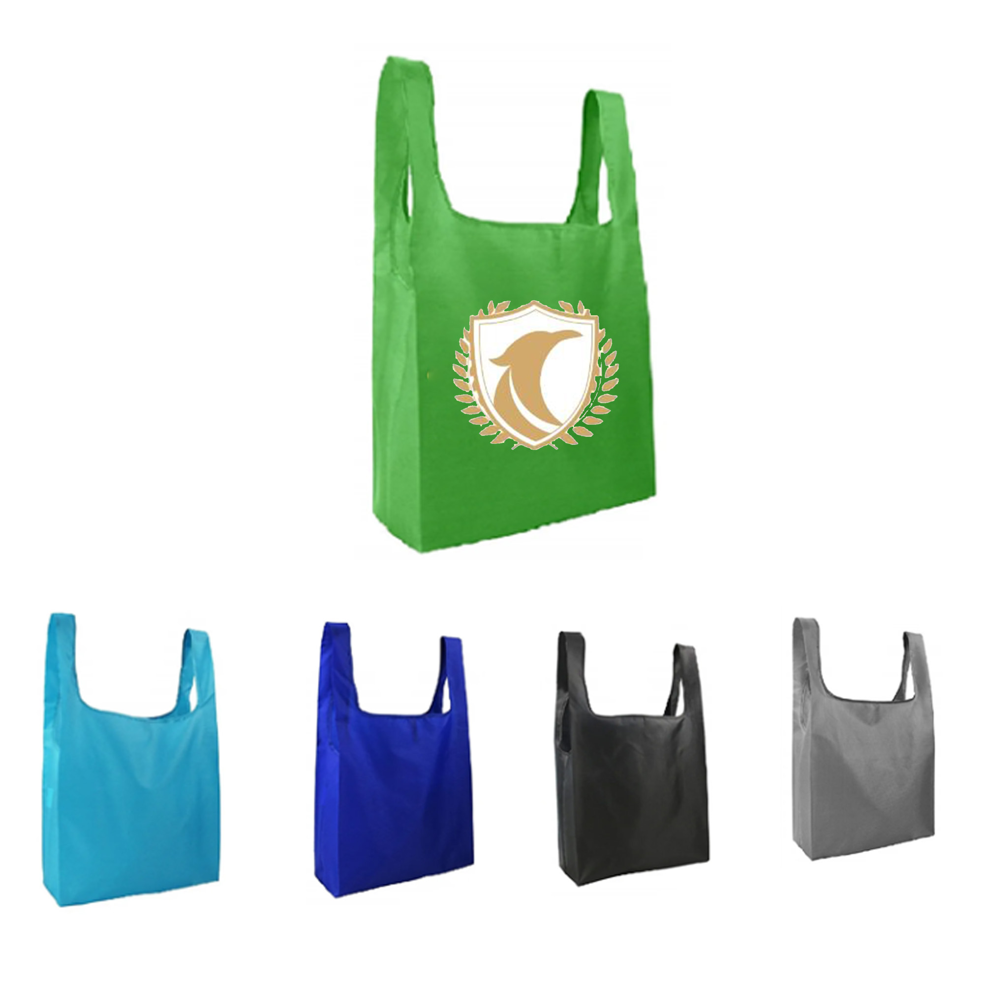 Oxford Folding Shopping Bag MOQ 50PCS, custom tote bag with logo imprint 2