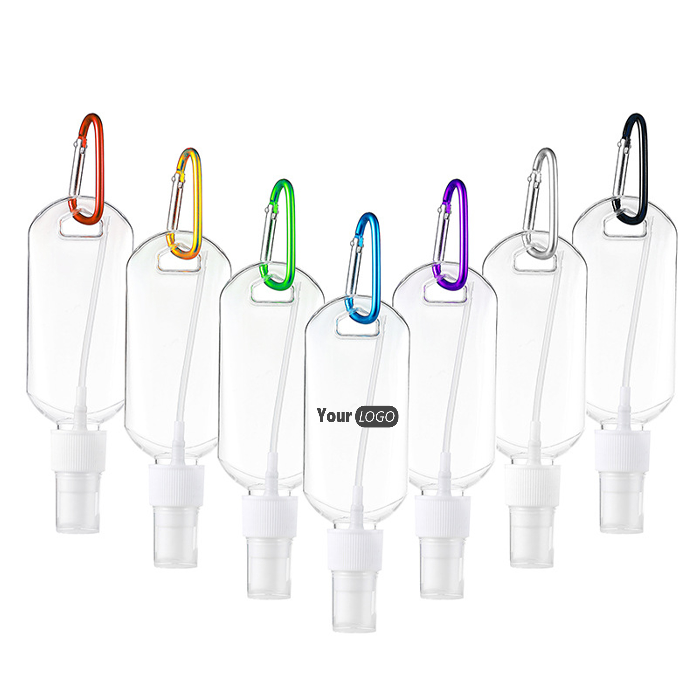 Plastic Portable Hand Sanitizer Bottle With Logo Customization For Easy Hygiene 2