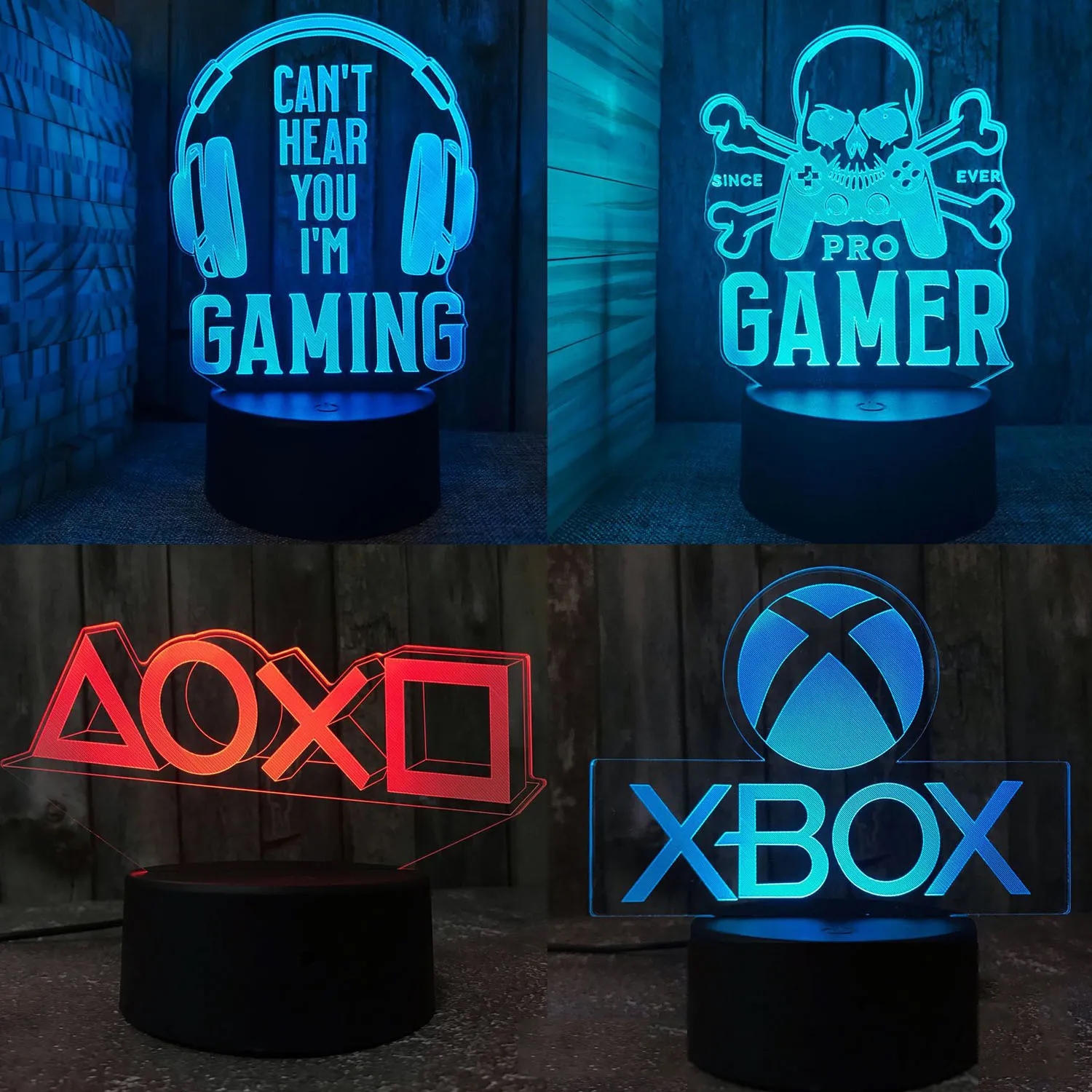 Custom Shape 3D Led Night Light 2