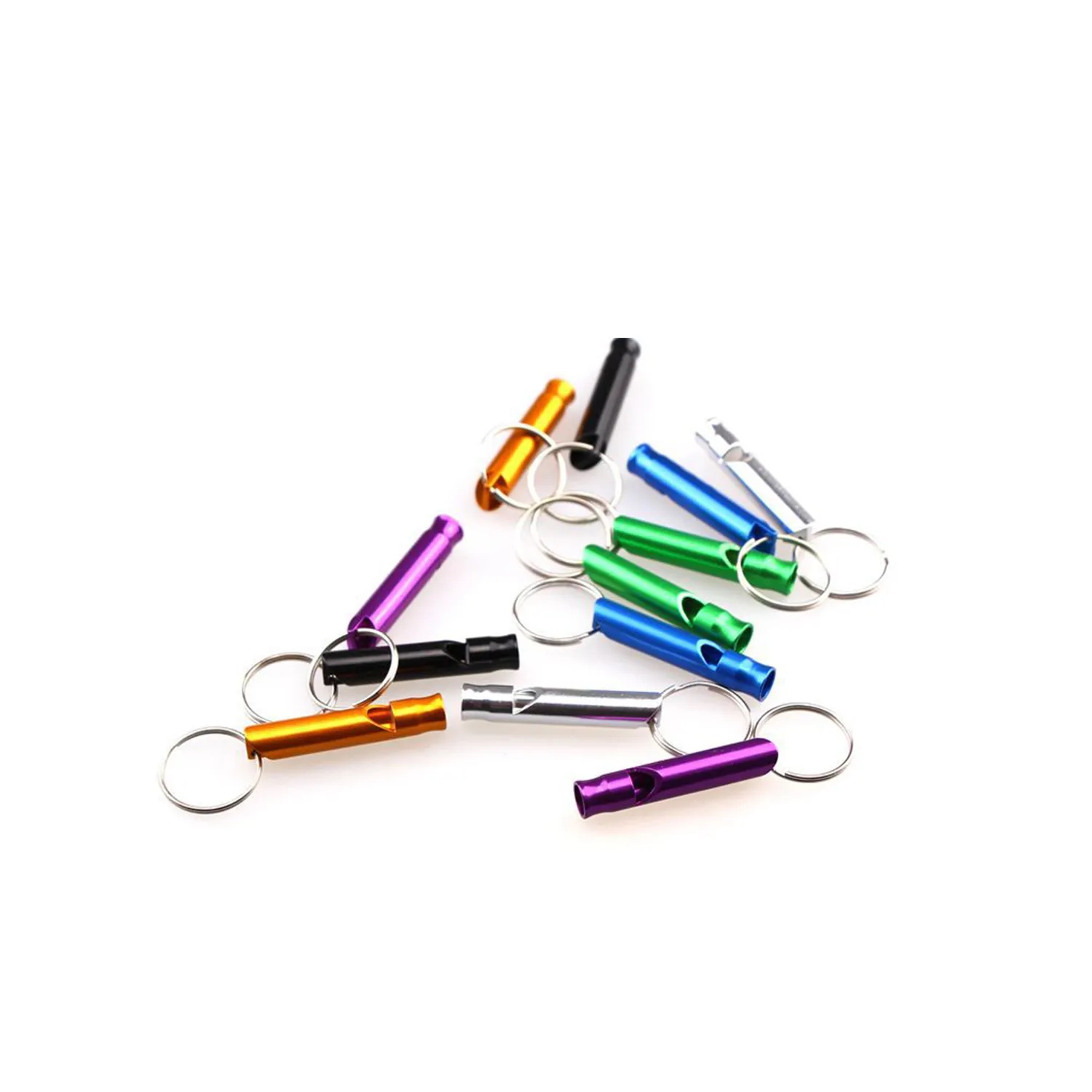 Aluminum Alloy Color Whistle 2