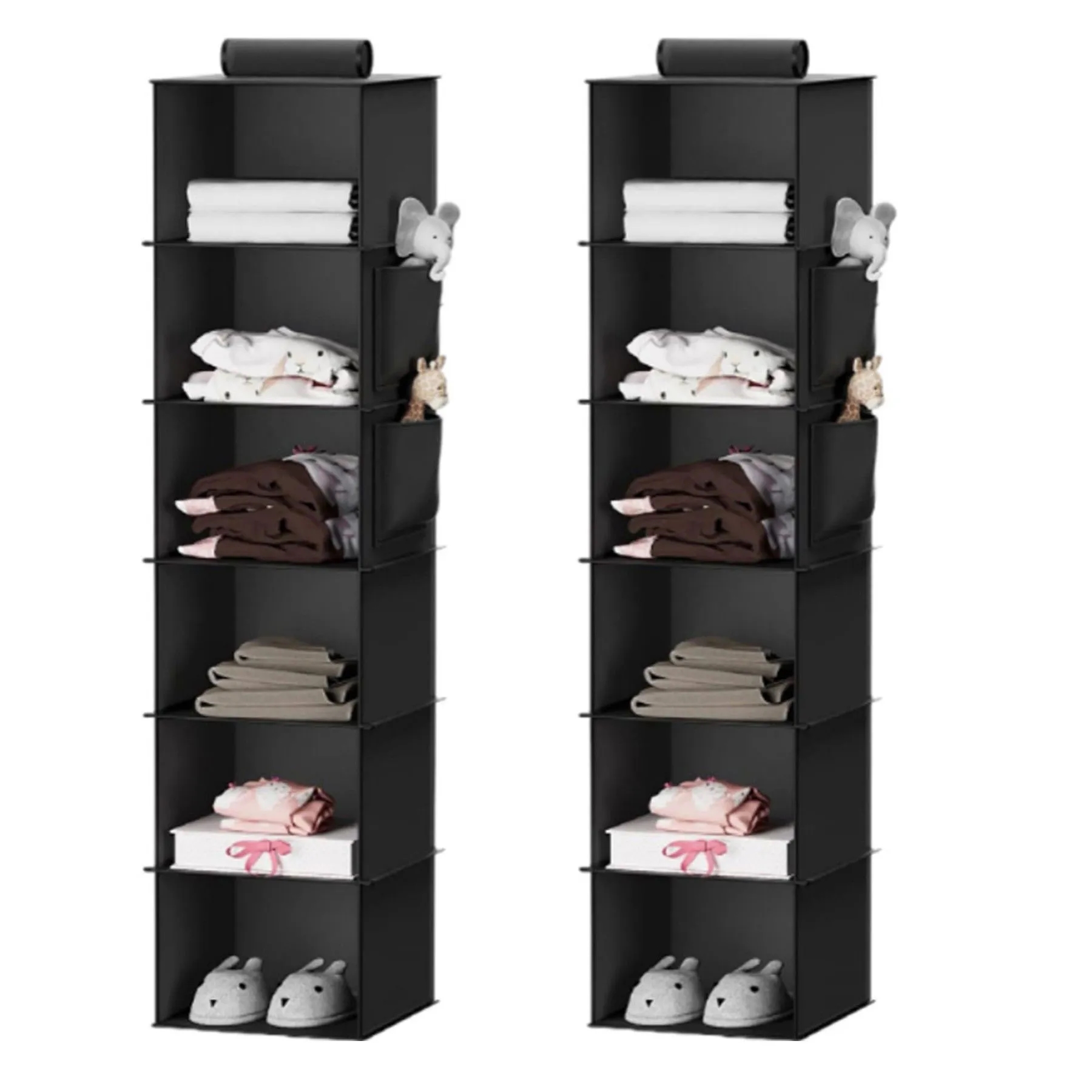 6-Shelf Hanging Closet Organizer 5