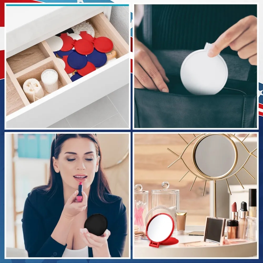 Bulk Multicolor Pocket Mirrors 5