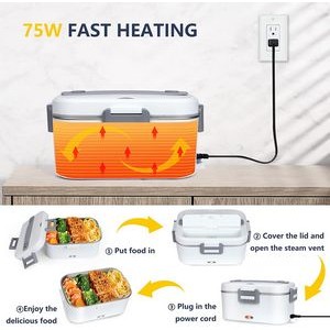 2 in 1 Heating Lunch Box 3