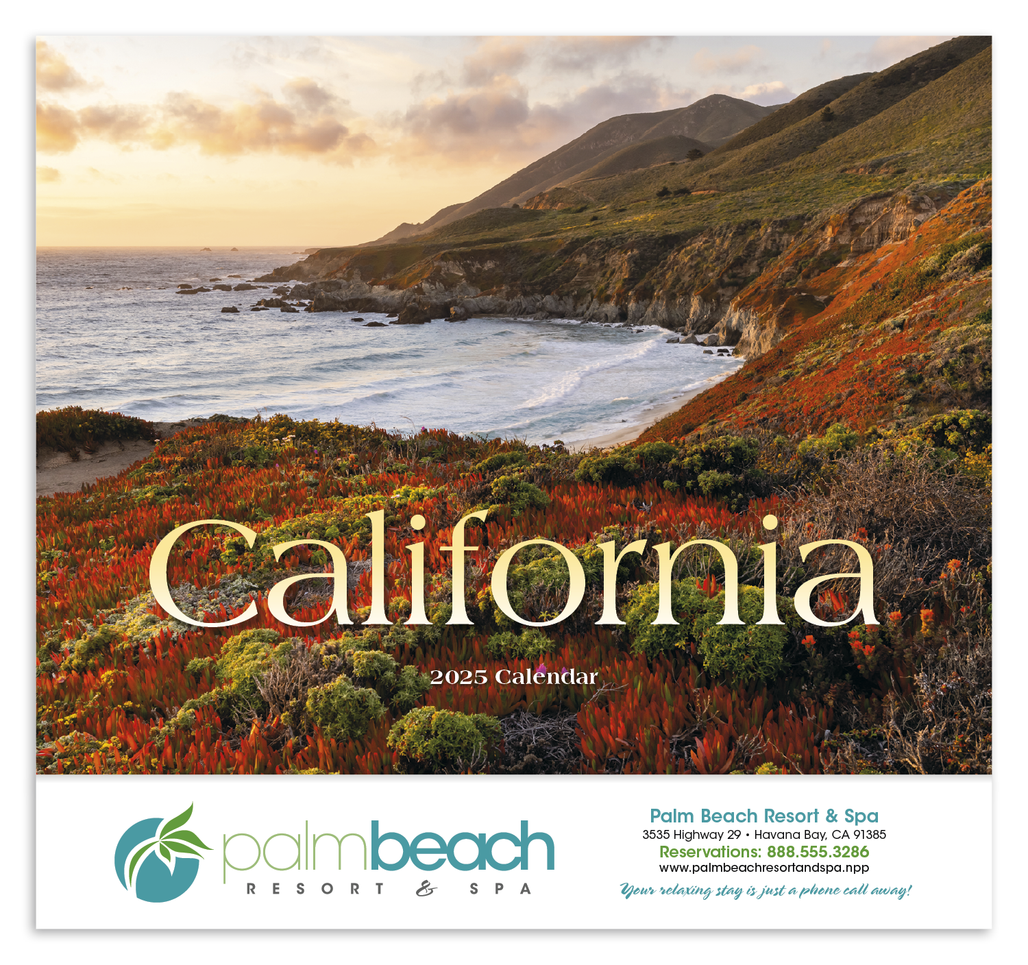HotLine® Products California Appointment Calendar - Stapled 8