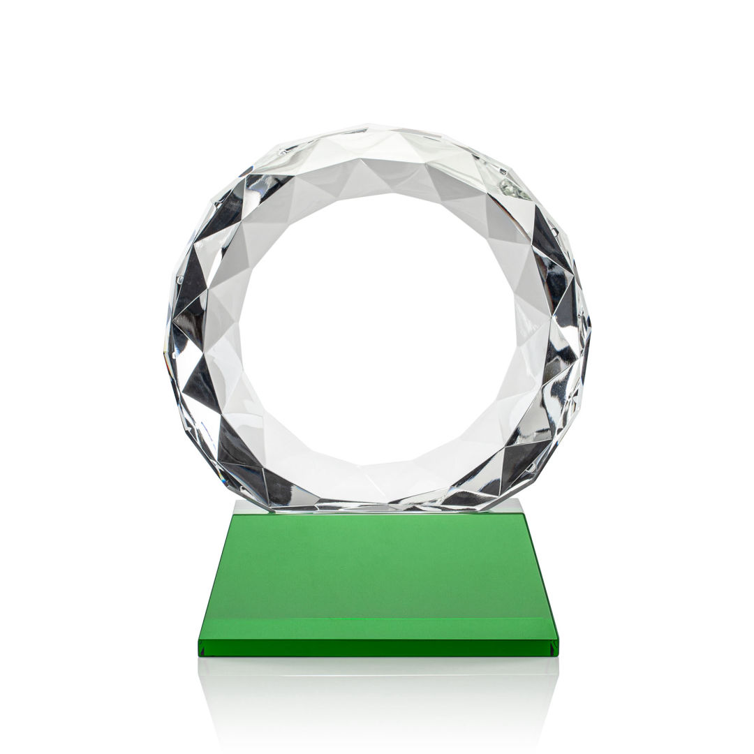 Seville VividPrint™ Award on Entwhistle Base - Green 2