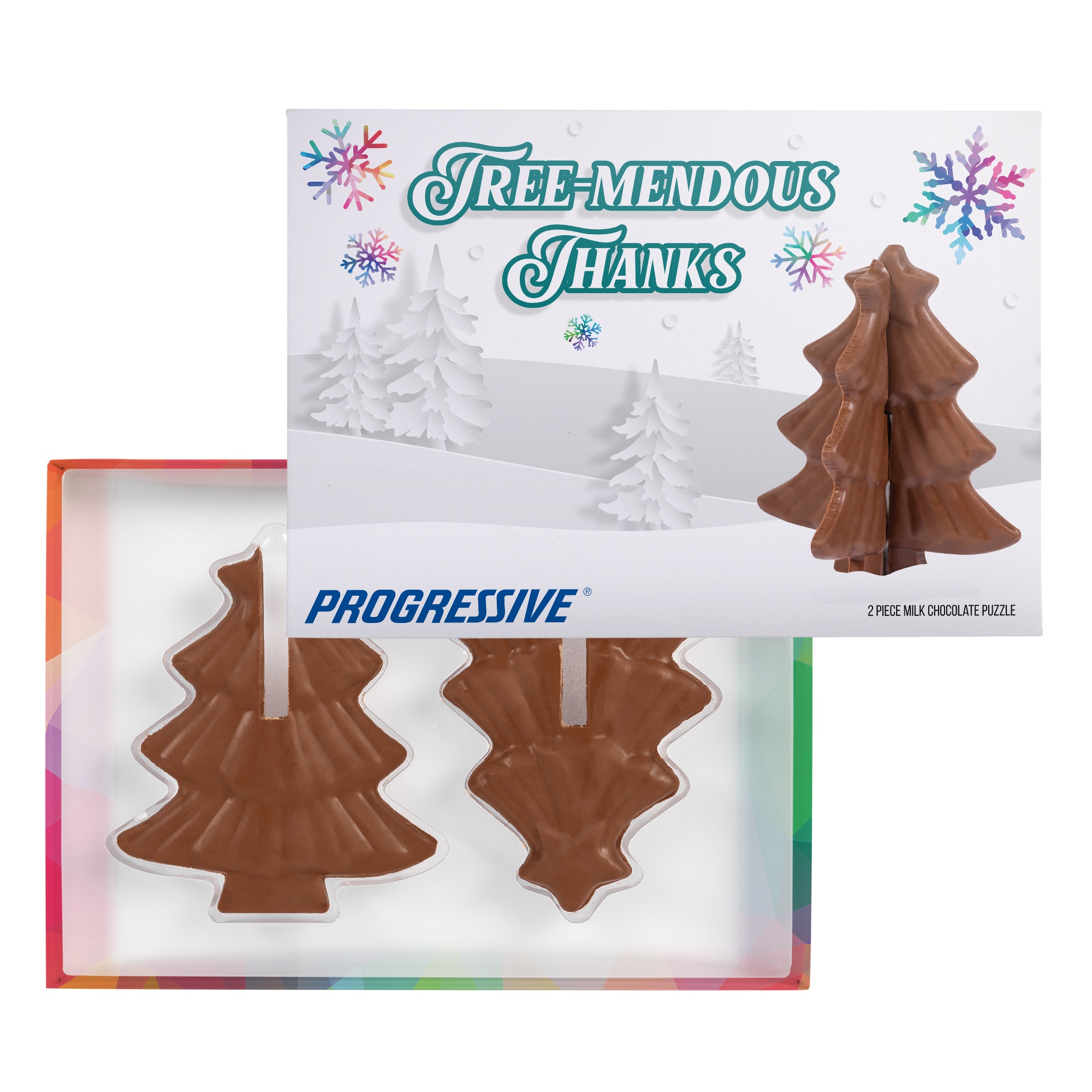 3D Puzzle Milk Chocolate Tree 2