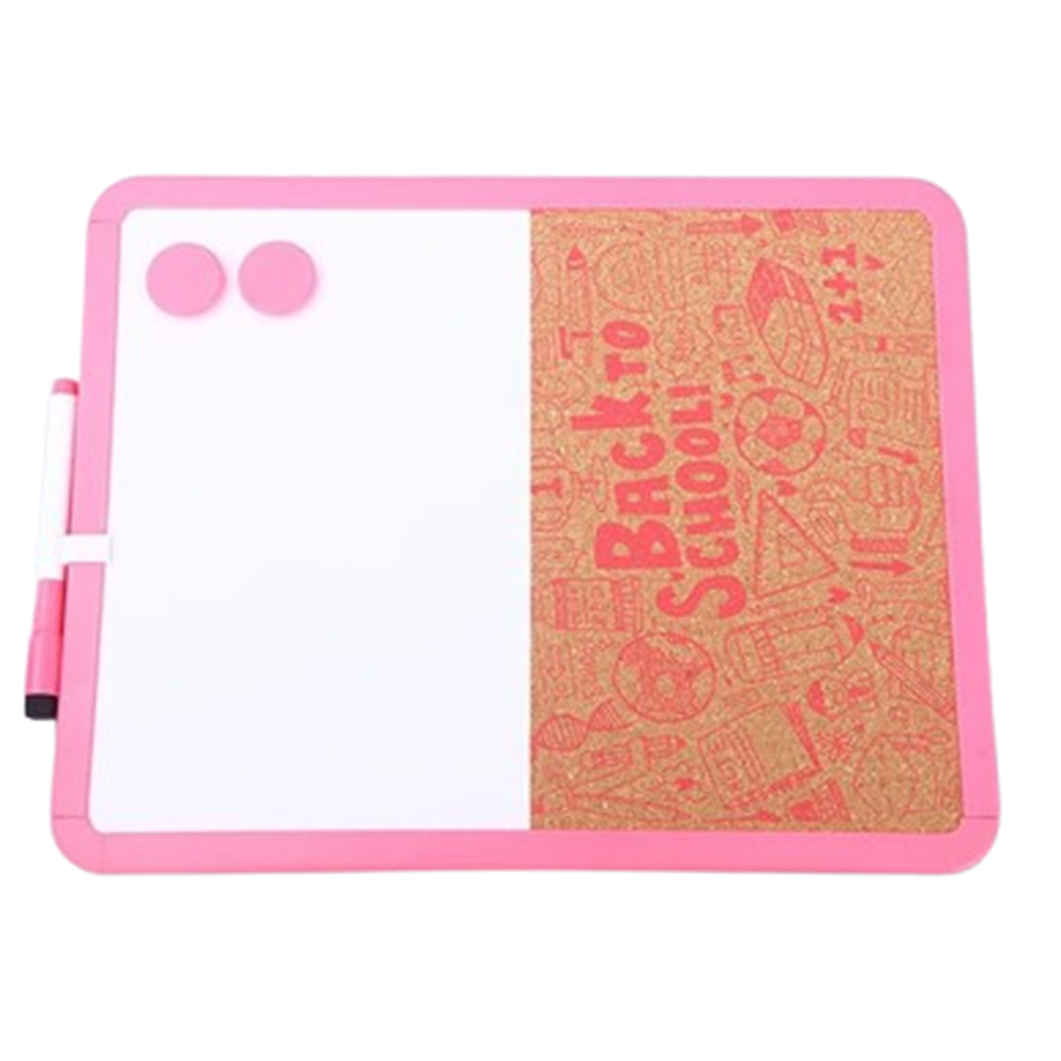 Magnetic Dry Erase Whiteboard Cork Board w/ Pen 2