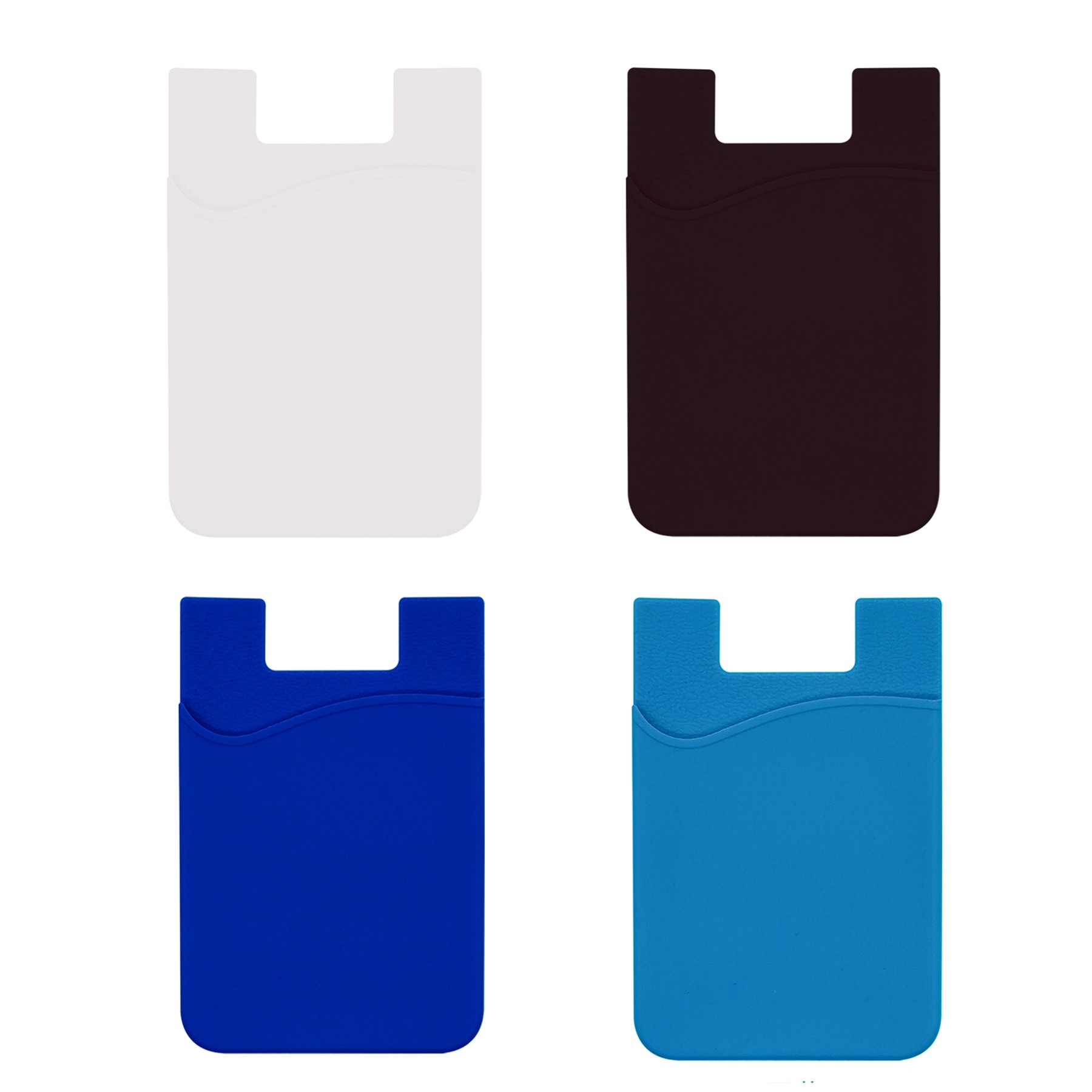 Pocket Silicone Adhesive Phone Wallet 5