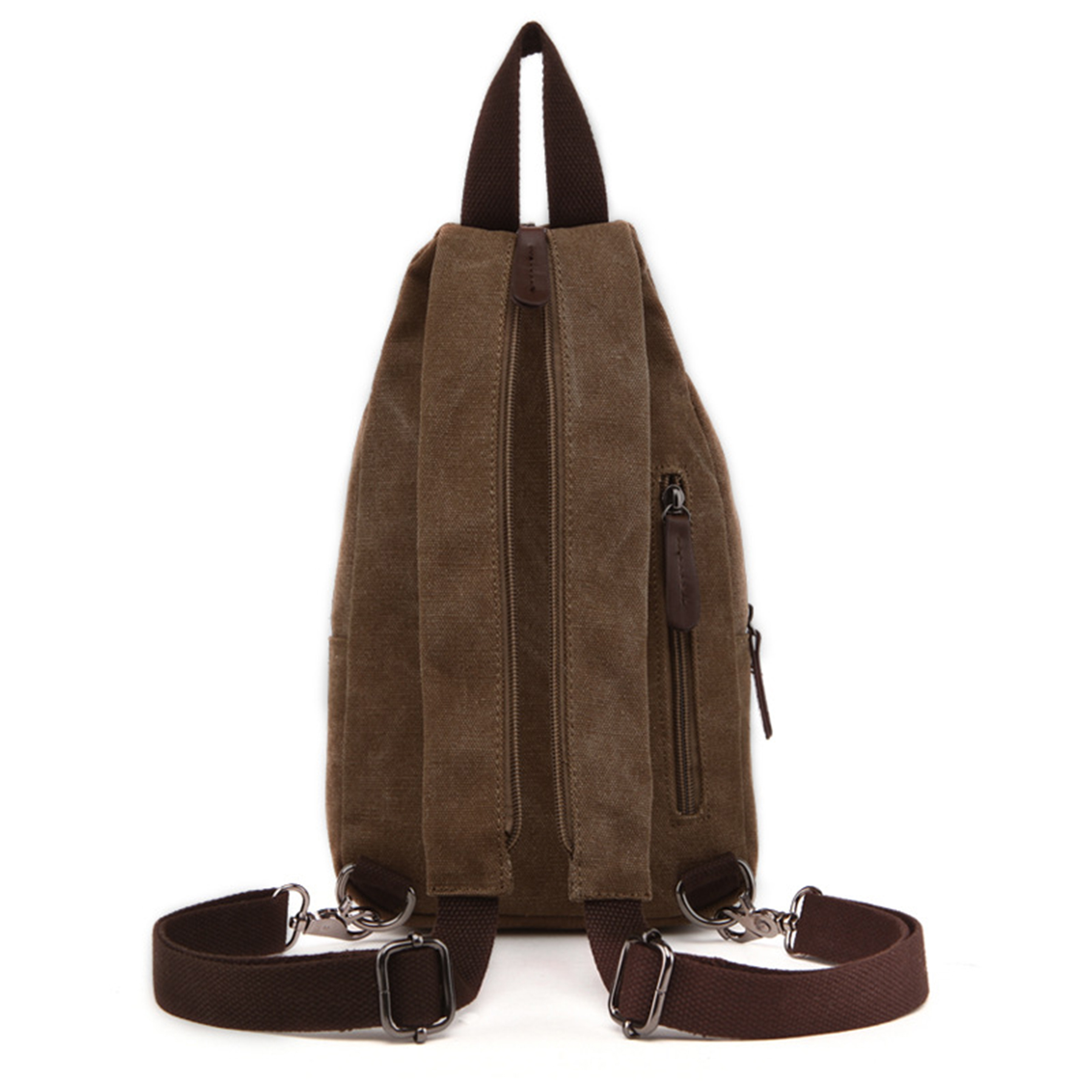 Large Zippered Canvas Bag 2