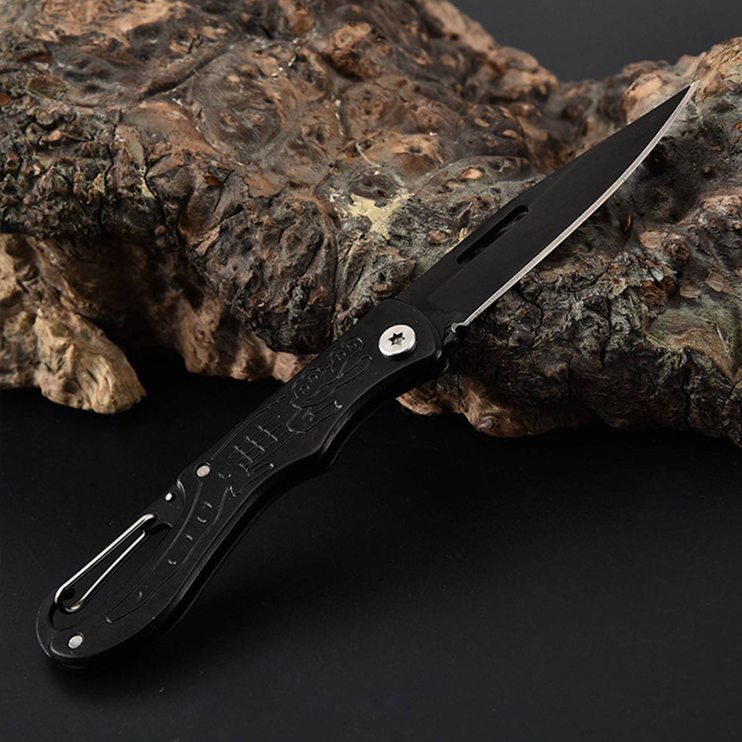 Mini outdoor portable folding knife 6