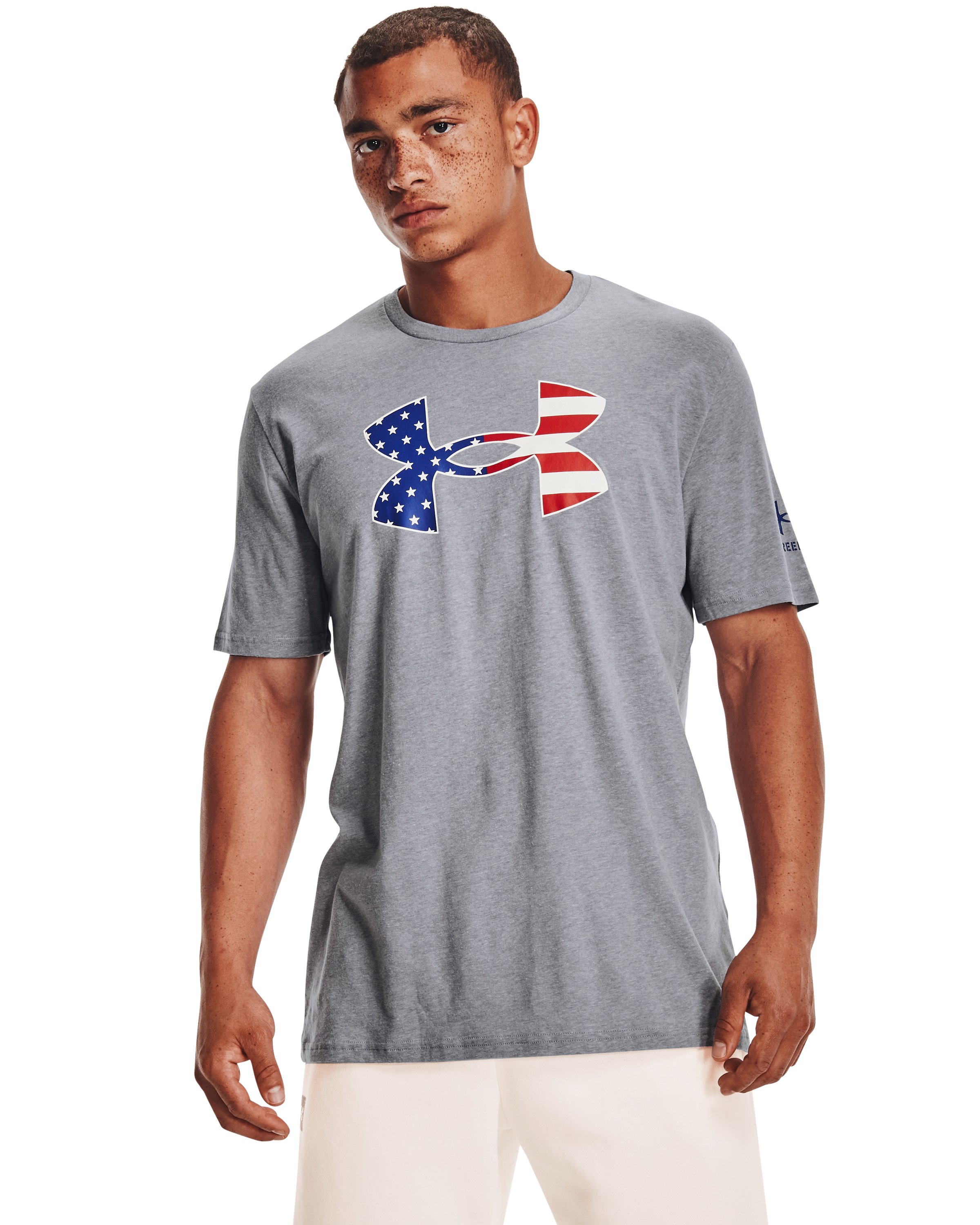 Men's UA Freedom Big Flag Logo T-Shirt  2