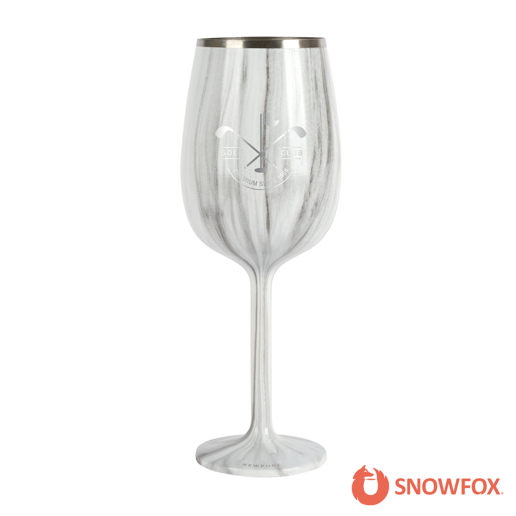 Snowfox® 12 oz. Insulated Stemmed Wine Glass 55