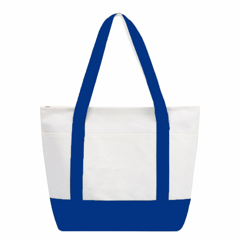 Cotton Canvas Shoulder Bag 5