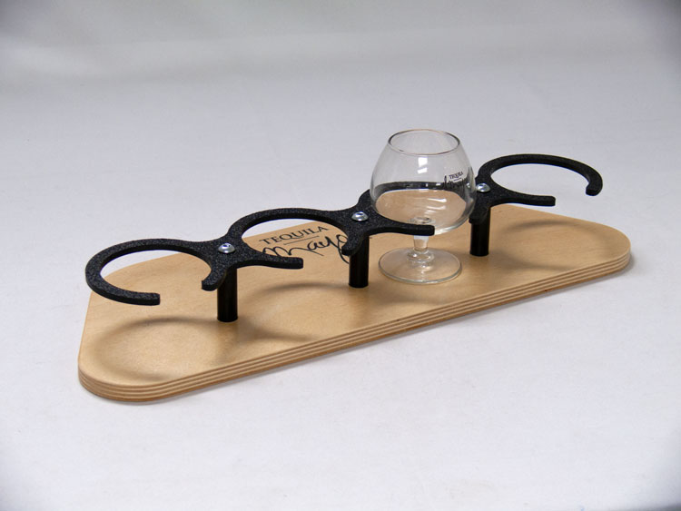 Glass Holder Flight 4 Hole