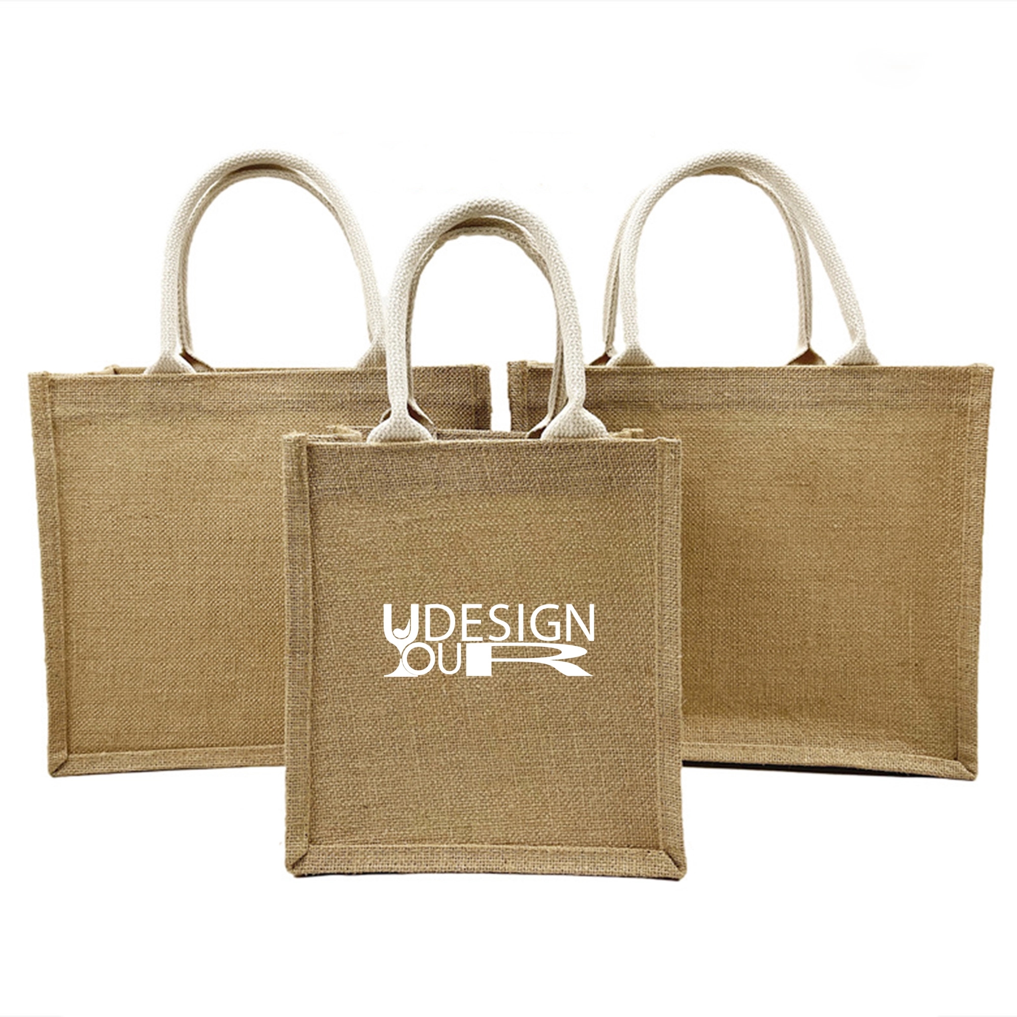 Reusable Jute Grocery Bag MOQ50pcs 2