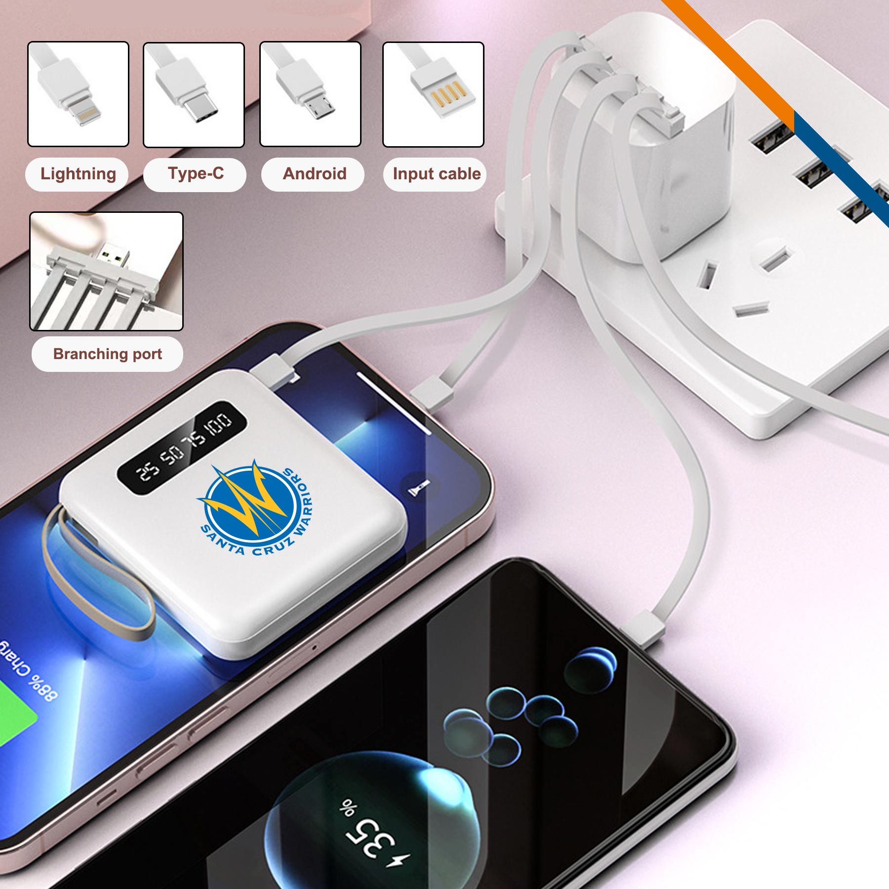 Ralph Flashlight 4in1 Power Bank - 5000mAh 10