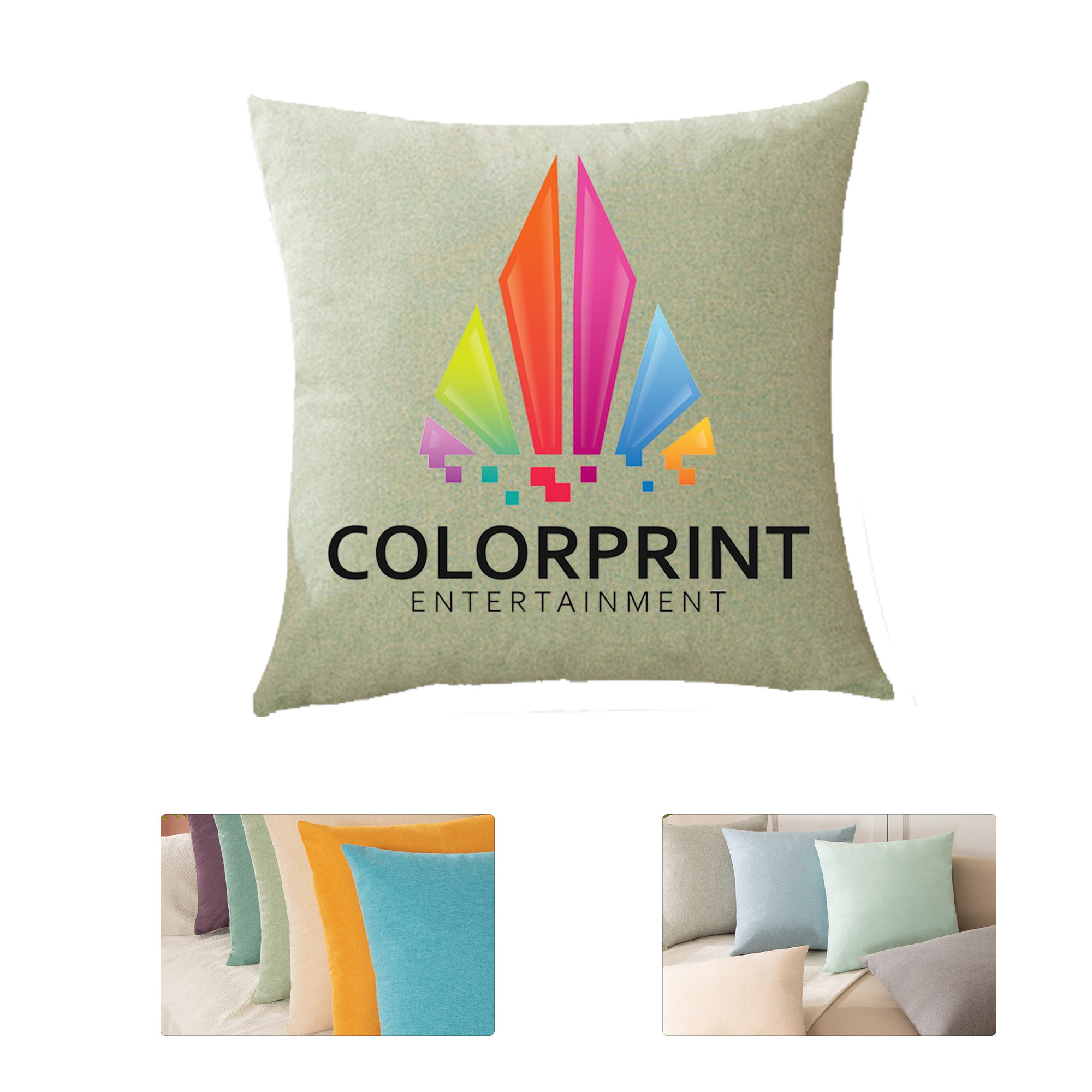 Full Color Linen Pillowcase 3
