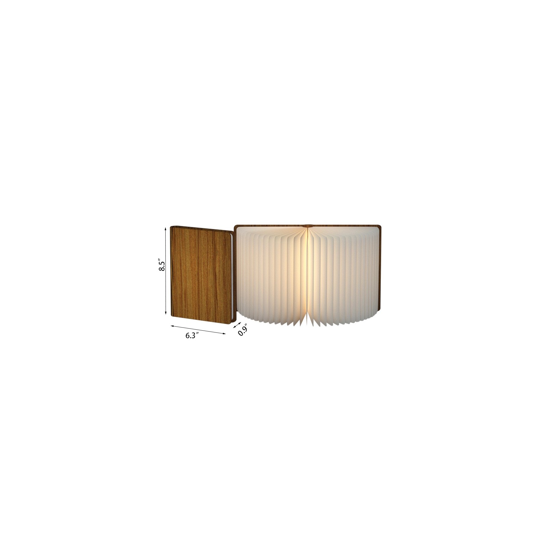 Paper Book Lamp 4