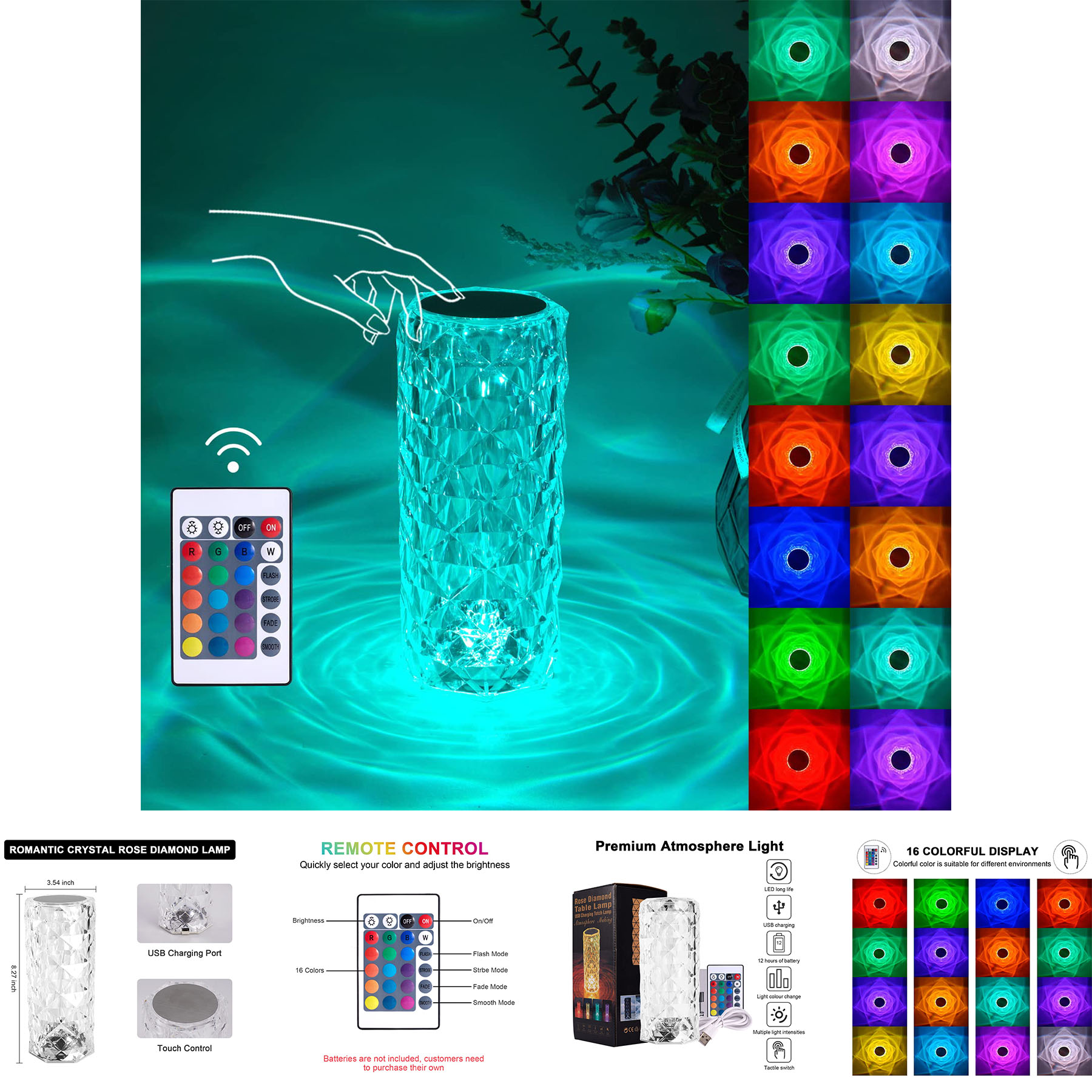 Crystal Table Lamp 2