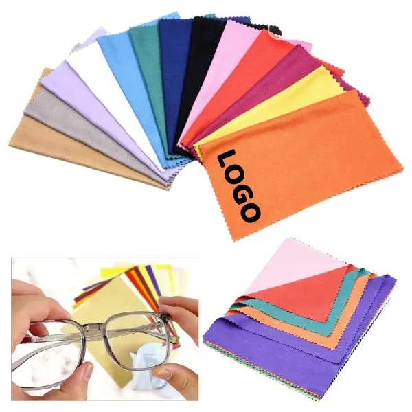 Microfiber Glasses Cleaning Cloth with Lens Cleaner 2