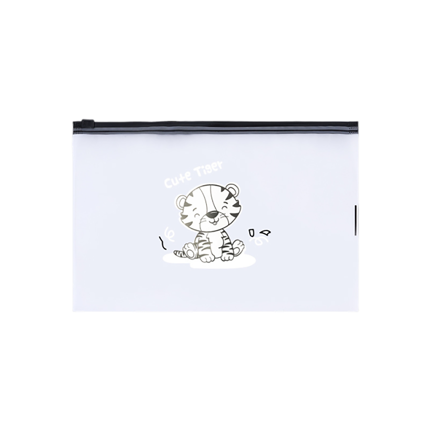 Frosted Transparent Zipper Storage Bag 4
