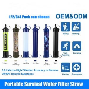 Outdoor Survival Personal Water Filter Straw 3