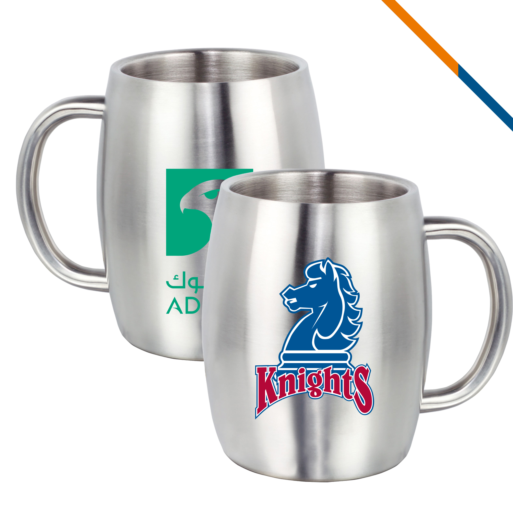 Cylin Stainless Steel Mug - 14 OZ. 3