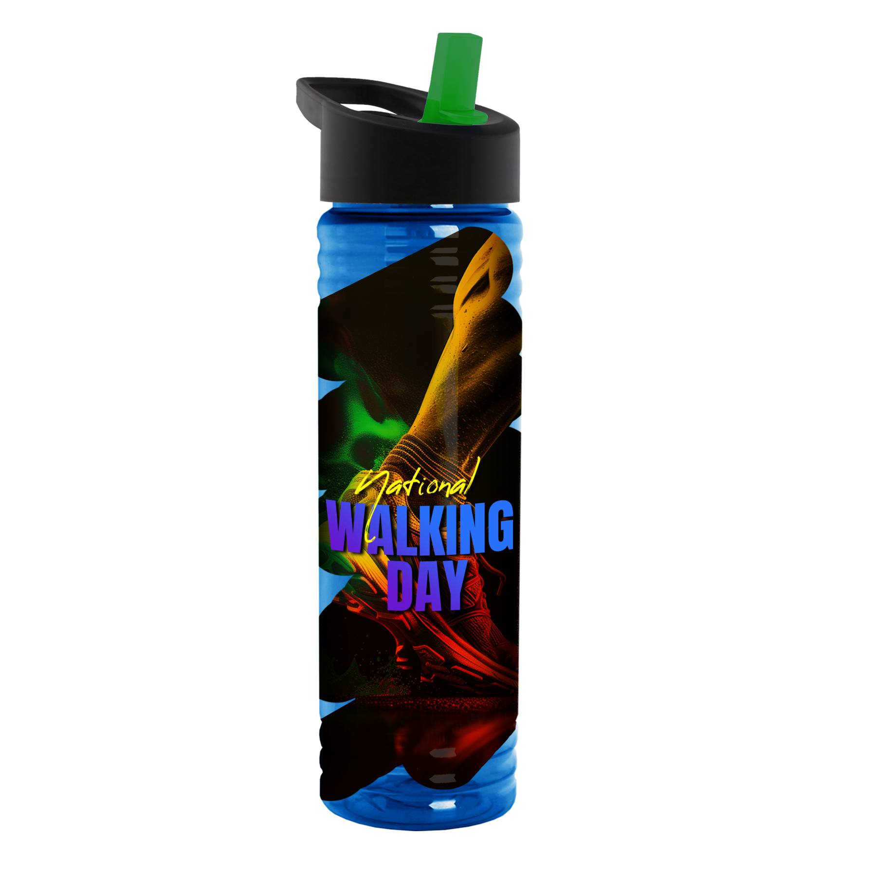 Garyline® Slim Fit Bottle with Flip-Straw Lid - 24 oz. 518