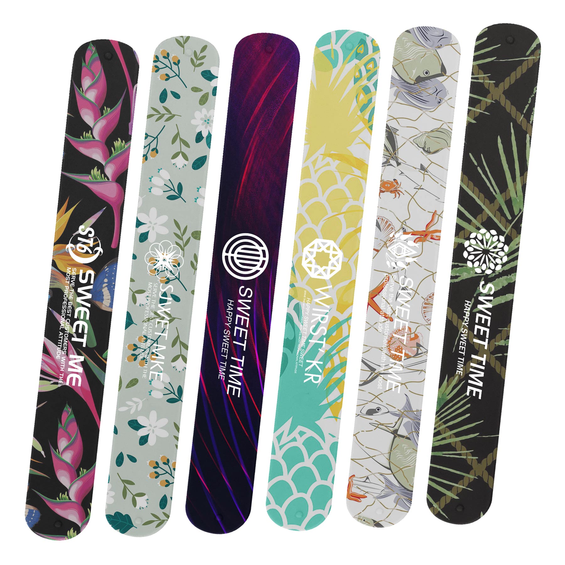 Silicone Slap Bracelet 1