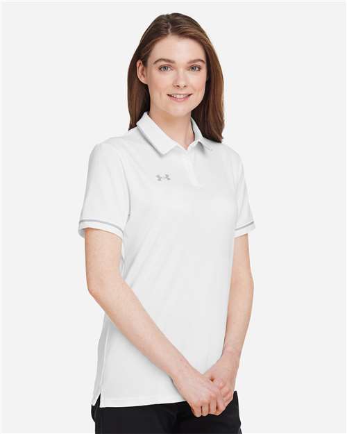 Women's Tipped Teams Performance Polo - 1376905 38