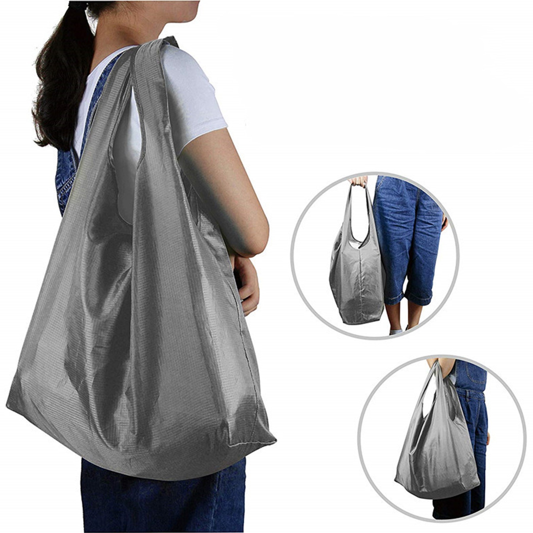 Waterproof Foldable Polyester Shopping Bag 4