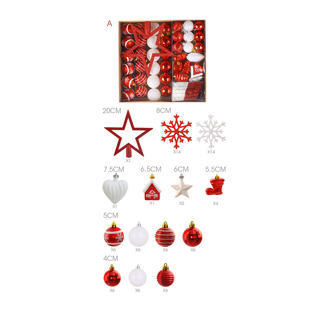 Christmas Tree 79pcs Decoration Set 5