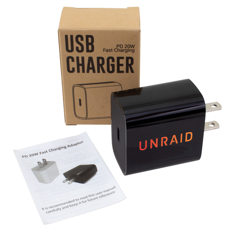 20W Type-C PD Fast Wall Charger 7